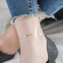 Snake Anklet Gold Plated