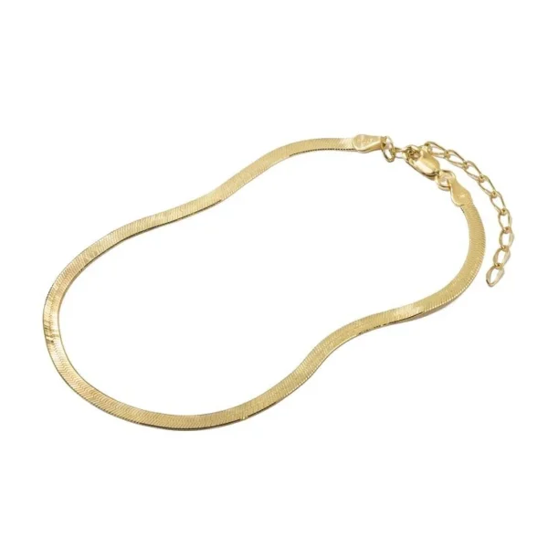 Snake Anklet Gold Plated - Image 2